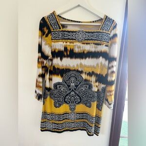 Peck & Peck Tunic Long sleeve Blouse